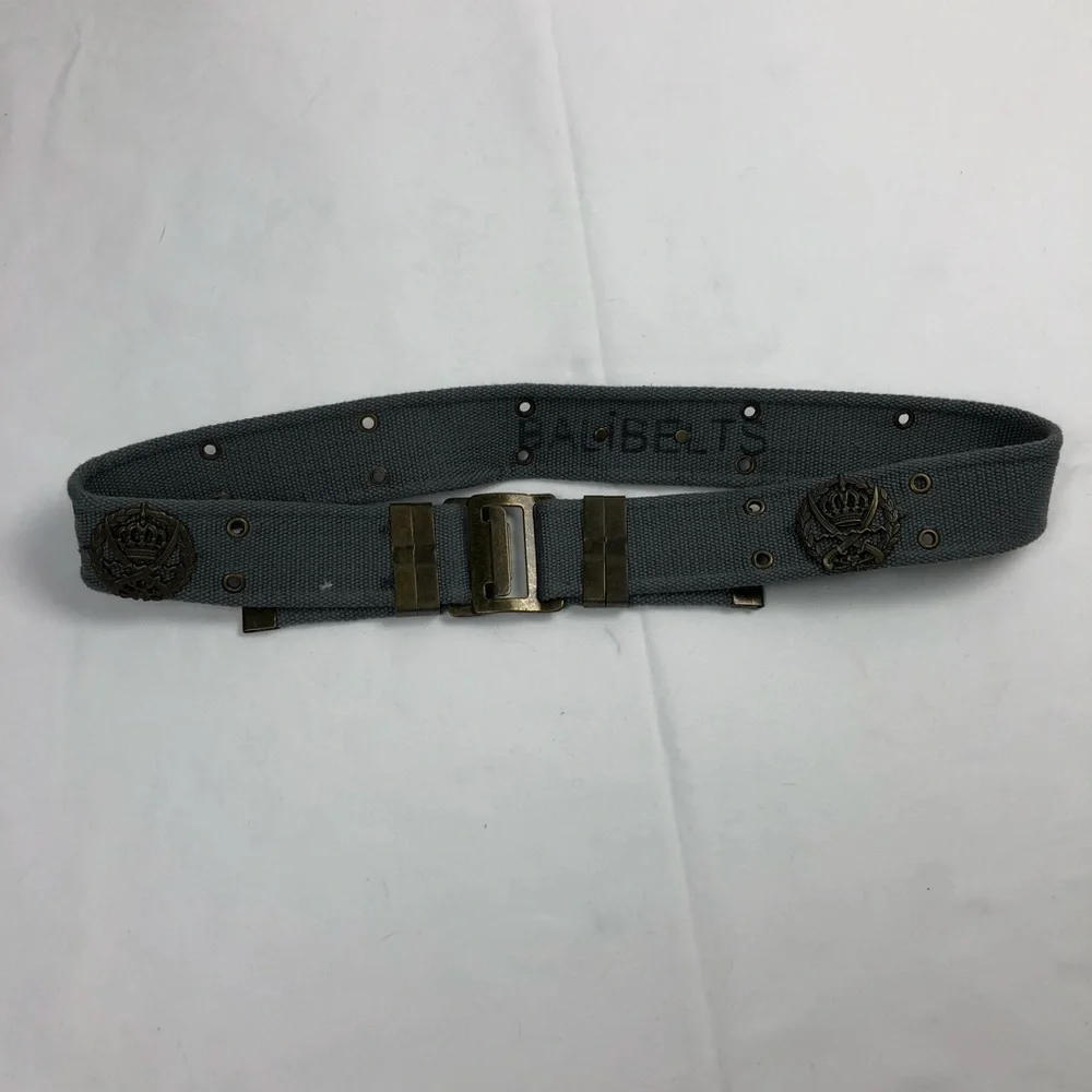 BaliBelts‎ | Gray Canvas Belt